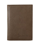 Portafoglio Bifold in pelle marrone miliardario italiano