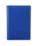 Portafoglio Bifold in pelle blu miliardario italiano