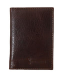 Portafoglio Bifold in pelle marrone miliardario italiano