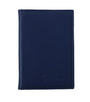 Portafoglio Bifold in pelle blu miliardario italiano