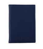 Portafoglio Bifold in pelle blu miliardario italiano