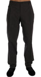 Pantaloni in cotone a righe marroni Dolce & Gabbana - Taglia IT54-XL