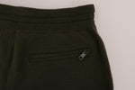 Pantaloni sportivi Dolce & Gabbana Green Cashmere Gym Training - S