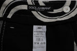 Pantaloncini in lino modello Dolce & Gabbana bianco nero - IT52-XL