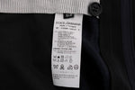 Pantaloni formali vestibilità elasticizzata lana blu Dolce&Gabbana-IT52-XL