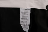 Pantaloni formali stretch in lana a righe grigie Dolce&Gabbana-IT54-XXL