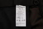 Pantaloni formali cotone a righe marrone Dolce&Gabbana-IT56-XXL