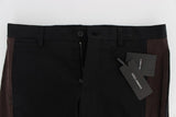 Pantaloni Dolce & Gabbana Brown Black 3/4 - Taglia IT44-XS