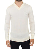 Pullover scollo a V in misto lana Ermanno Scervino IT50-L