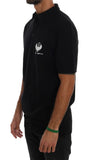 T-Shirt in cotone stretch nero di Frankie Morello - Taglia S