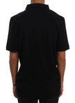 T-Shirt in cotone stretch nero di Frankie Morello - Taglia S