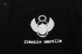 T-Shirt in cotone stretch nero di Frankie Morello - Taglia S