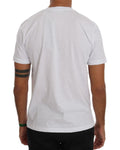 T-shirt di marca Frankie Morello in cotone bianco - Taglia S