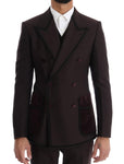 Tuta SICILIA Dolce & Gabbana Bordeaux Torero 3 pezzi - Taglia IT48-M