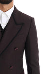 Tuta SICILIA Dolce & Gabbana Bordeaux Torero 3 pezzi - Taglia IT48-M