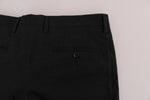 Pantaloni in cotone a righe grigi Dolce & Gabbana - Taglia IT52-XL