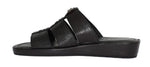 Sandali Dolce & Gabbana in pelle di struzzo nero - Taglia EU42-US9