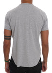 T-Shirt girocollo cotone grigio Daniele Alessandrini - M