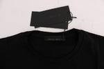 T-Shirt Frankie Morello in cotone nero - Taglia M