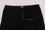 Pantaloni chino stretch in cotone nero GF Ferre - Taglia IT48-M