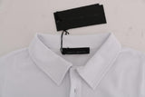 T-Shirt in cotone stretch bianco di Frankie Morello - Taglia L