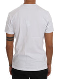 T-Shirt Girocollo in cotone bianco di Daniele Alessandrini - Taglia L