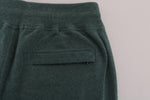 Pantaloni allenamento Dolce & Gabbana verde in cashmere - Taglia L