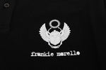 T-Shirt in cotone stretch nero di Frankie Morello - Taglia L