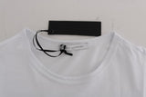 T-Shirt Girocollo in cotone bianco di Daniele Alessandrini - Taglia M