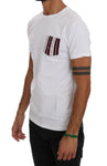 T-Shirt Girocollo in cotone bianco di Daniele Alessandrini - Taglia M