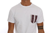 T-Shirt Girocollo in cotone bianco di Daniele Alessandrini - Taglia M