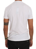 T-Shirt Girocollo in cotone bianco di Daniele Alessandrini - Taglia S