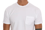 T-Shirt Girocollo in cotone bianco di Daniele Alessandrini - Taglia S