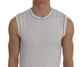 T-shirt Ermanno Scervino White Modal Stretch Underwear - Taglia IT48-M