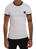 T-shirt girocollo stretch in cotone bianco Kenzo - Taglia M