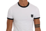 T-shirt girocollo stretch in cotone bianco Kenzo - Taglia M