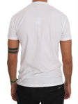 T-Shirt girocollo in cotone bianco Daniele Alessandrini - Taglia XL