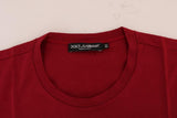 T-Shirt con stampa Motive 2017 Dolce & Gabbana cotone rosso - IT52-XL