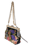 Dolce & Gabbana Borsa ricamata floreale multicolore VANDA