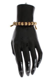 Bracciale Dolce & Gabbana marrone con cinturino a strappo - Misura L