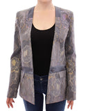 Roberto Fragata Blazer in cotone a fiori multicolore in seta - IT42-M