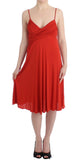 Abito Galliano Red A-Line Coctail - Taglia IT40-S