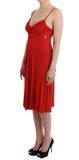 Abito Galliano Red A-Line Coctail - Taglia IT40-S