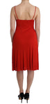 Abito Galliano Red A-Line Coctail - Taglia IT40-S