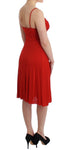 Abito Galliano Red A-Line Coctail - Taglia IT40-S