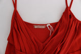 Abito Galliano Red A-Line Coctail - Taglia IT40-S