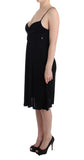 Abito A-Line in maglia nera Galliano - Taglia IT42-M