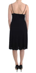 Abito A-Line in maglia nera Galliano - Taglia IT42-M