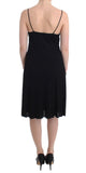 Abito A-Line in maglia nera Galliano - Taglia IT42-M