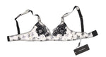 Biancheria intima di pizzo nero in seta bianca Dolce & Gabbana - IT2-S